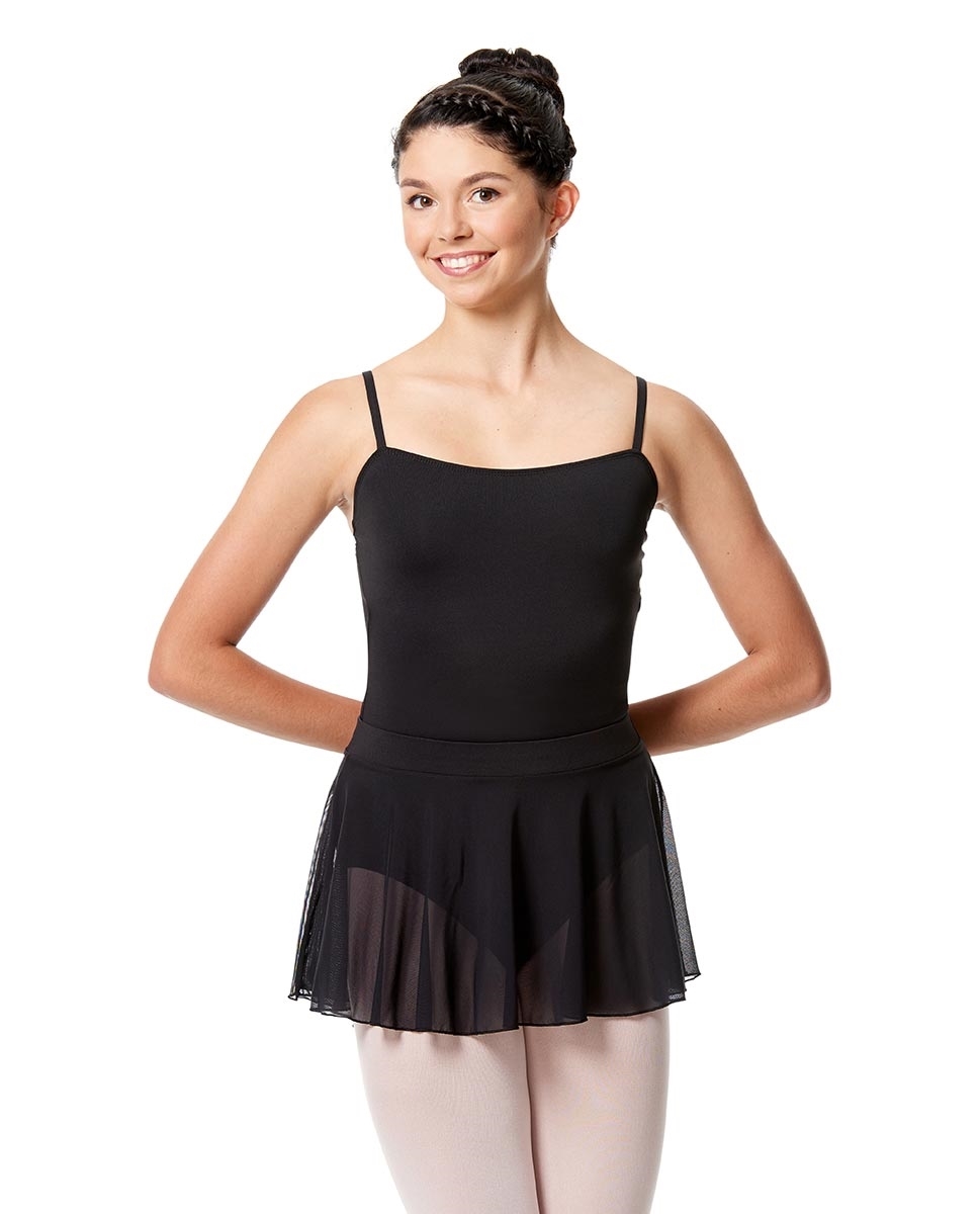 LUB270-mesh-skirt-with-wide-elastic-waist-band.-